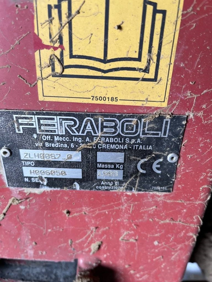 Feraboli T 300 - Herse: photos 2 Feraboli T 300 - Herse: photos 2