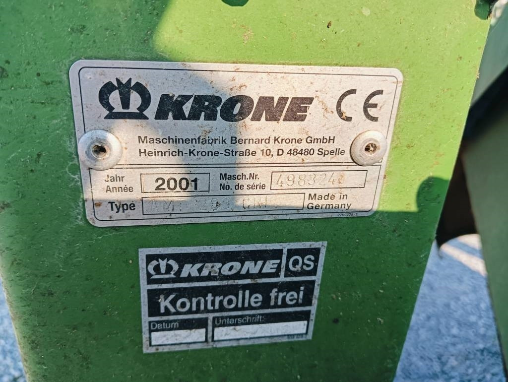 Krone AMT 283 CRI - Faucheuse: photos 3 Krone AMT 283 CRI - Faucheuse: photos 3