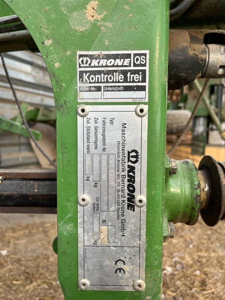 Krone KWT 882 - Faneuse: photos 4 Krone KWT 882 - Faneuse: photos 4