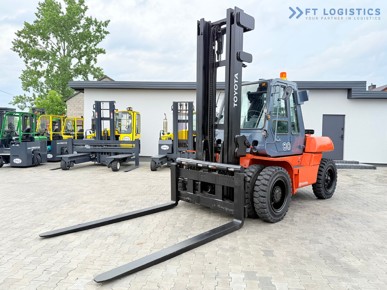TOYOTA 60-5FD80 / DIESEL / DUPLEX - 4500MM / NEW TYRES / HEATED CABIN / 8 TON / UDT / EXCELLENT CONDITION - Chariot élévateur diesel: photos 2 TOYOTA 60-5FD80 / DIESEL / DUPLEX - 4500MM / NEW TYRES / HEATED CABIN / 8 TON / UDT / EXCELLENT CONDITION - Chariot élévateur diesel: photos 2