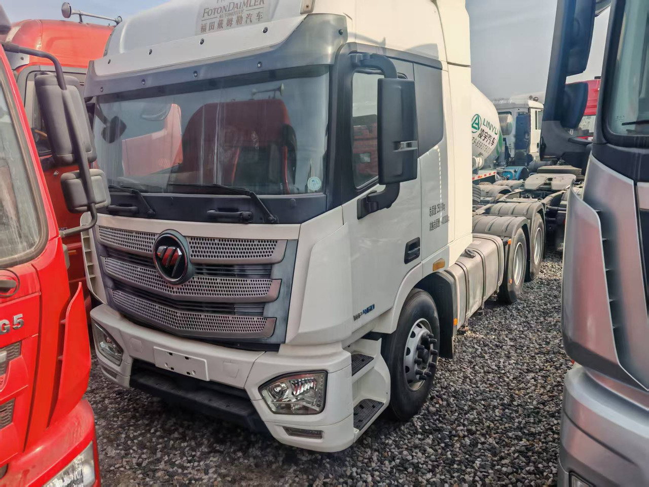 Auman 6×4 - Remorque châssis: photos 2 Auman 6×4 - Remorque châssis: photos 2