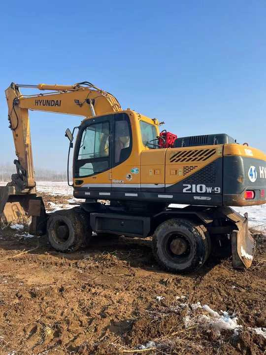 Used Korea Brand Original hyundai 210w-9 Wheel Excavator for Sale Used hyundai Wheel Excavator - Pelle sur chenille: photos 5 Used Korea Brand Original hyundai 210w-9 Wheel Excavator for Sale Used hyundai Wheel Excavator - Pelle sur chenille: photos 5
