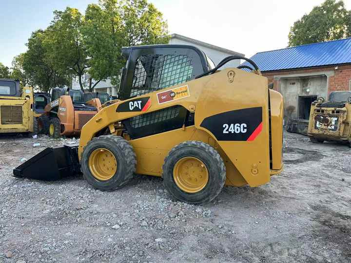 Used Original Caterpillar 246c Skid Steer Loader for Sale - Mini chargeuse: photos 4 Used Original Caterpillar 246c Skid Steer Loader for Sale - Mini chargeuse: photos 4