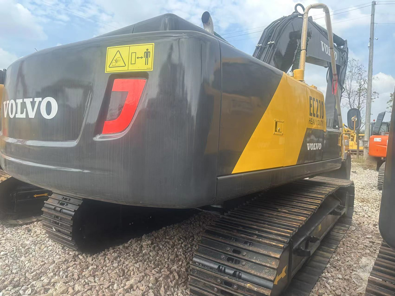 Pelle Used VOLVO EC210 Excavator Efficient Heavy Construction Equipment with Original Engine Second Hand Crawler Excavator: photos 6