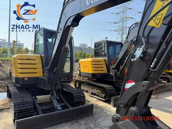 Volvo EC60D Used Mini Excavator 6t Hot Sale Second Hand Famous Brand Road Machine - Pelle: photos 2 Volvo EC60D Used Mini Excavator 6t Hot Sale Second Hand Famous Brand Road Machine - Pelle: photos 2
