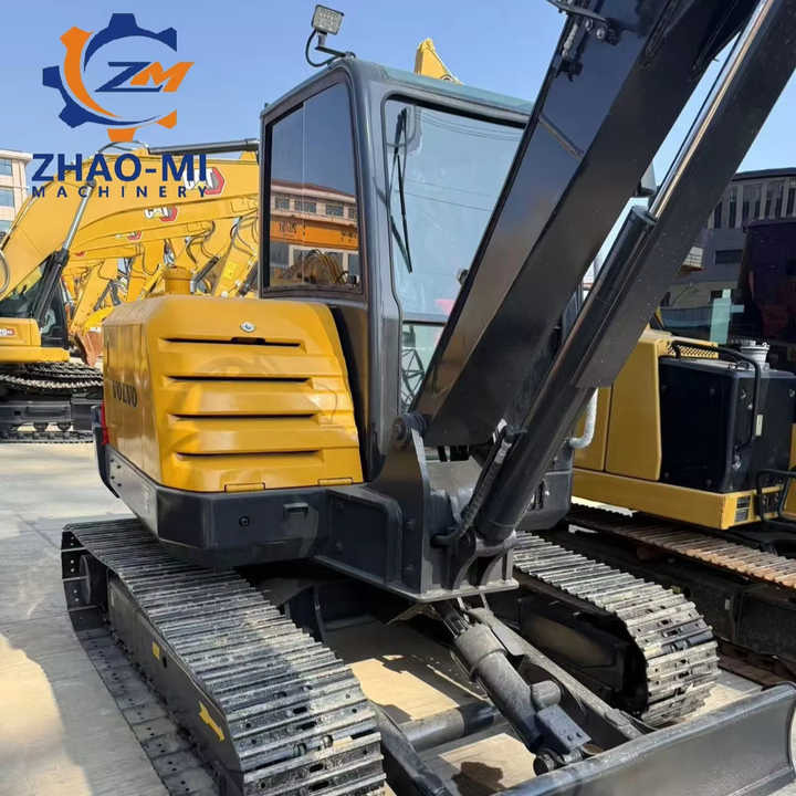 Volvo EC60D Used Mini Excavator 6t Hot Sale Second Hand Famous Brand Road Machine - Pelle: photos 1 Volvo EC60D Used Mini Excavator 6t Hot Sale Second Hand Famous Brand Road Machine - Pelle: photos 1