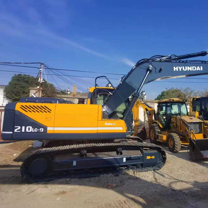 Hyundai Excavator Used Machine 210-9s Heavy Construction Equipment Crawler Excavator Hot Sale - Pelle: photos 1 Hyundai Excavator Used Machine 210-9s Heavy Construction Equipment Crawler Excavator Hot Sale - Pelle: photos 1