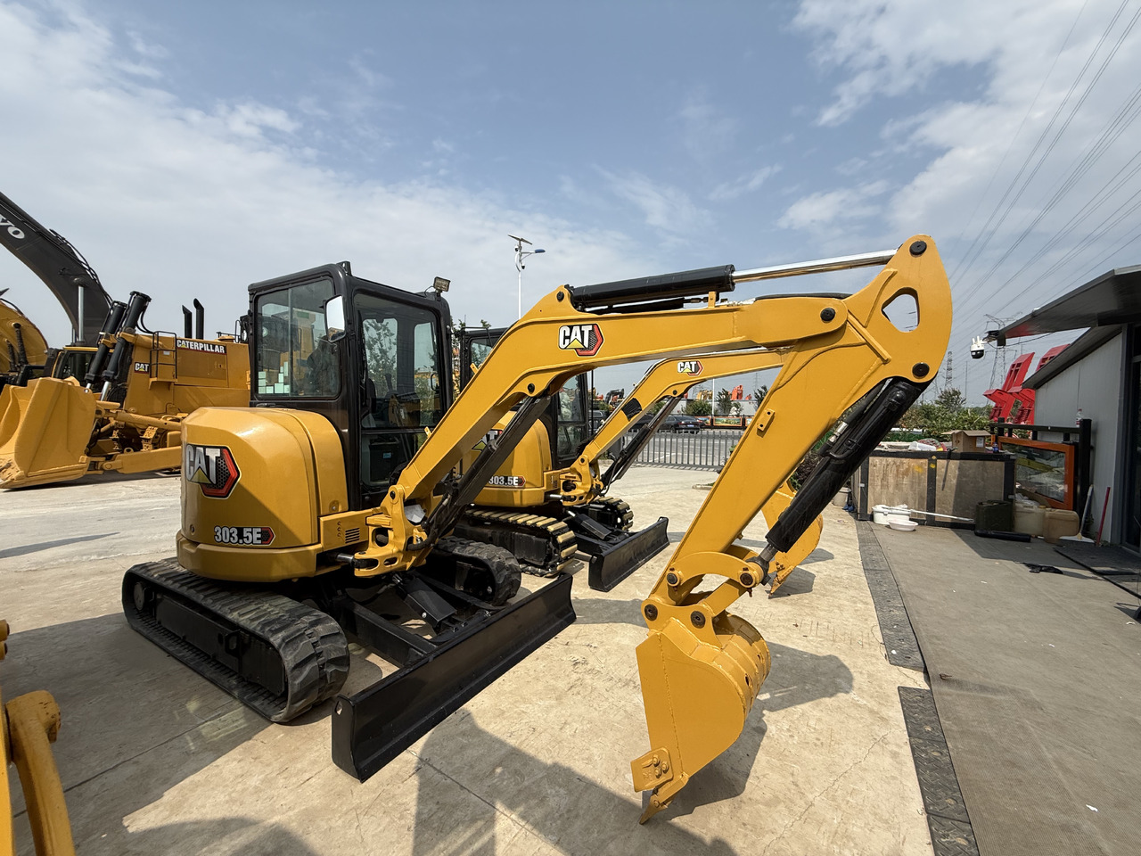 CATERPILLAR 303.5E - Mini pelle: photos 5 CATERPILLAR 303.5E - Mini pelle: photos 5