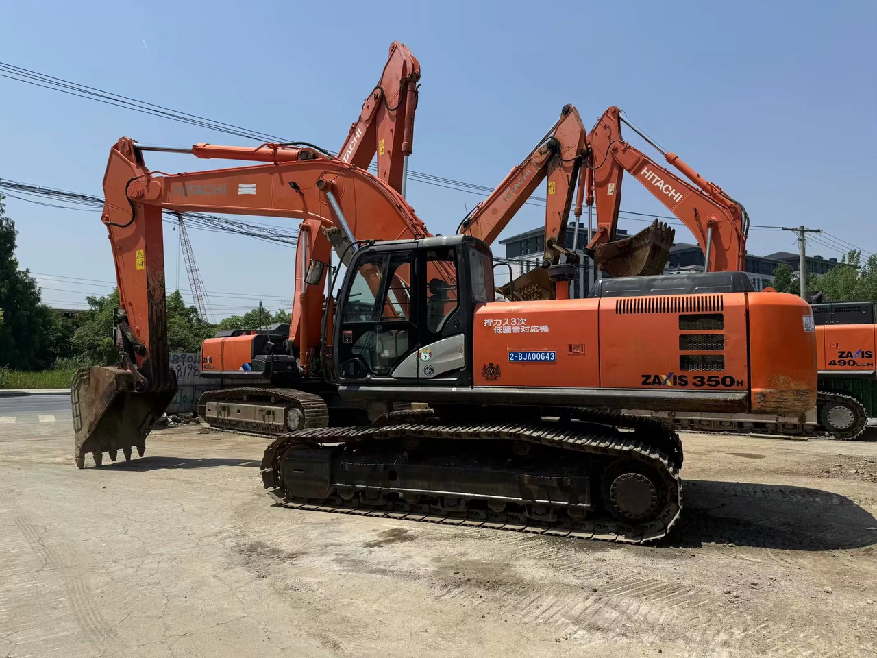 HITACHI ZX350-5G - Pelle sur chenille: photos 1 HITACHI ZX350-5G - Pelle sur chenille: photos 1