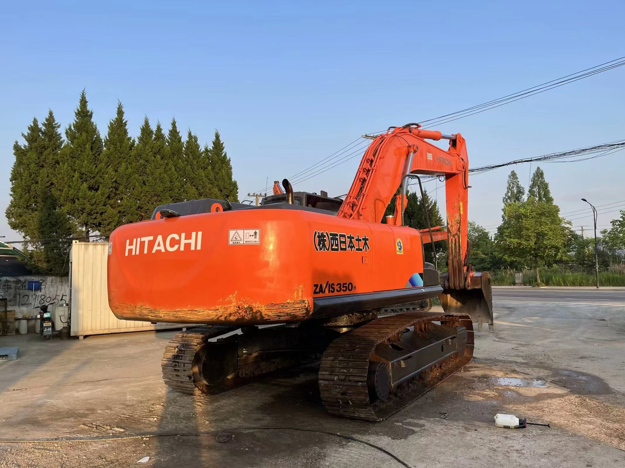 HITACHI ZX350-5G - Pelle sur chenille: photos 3 HITACHI ZX350-5G - Pelle sur chenille: photos 3