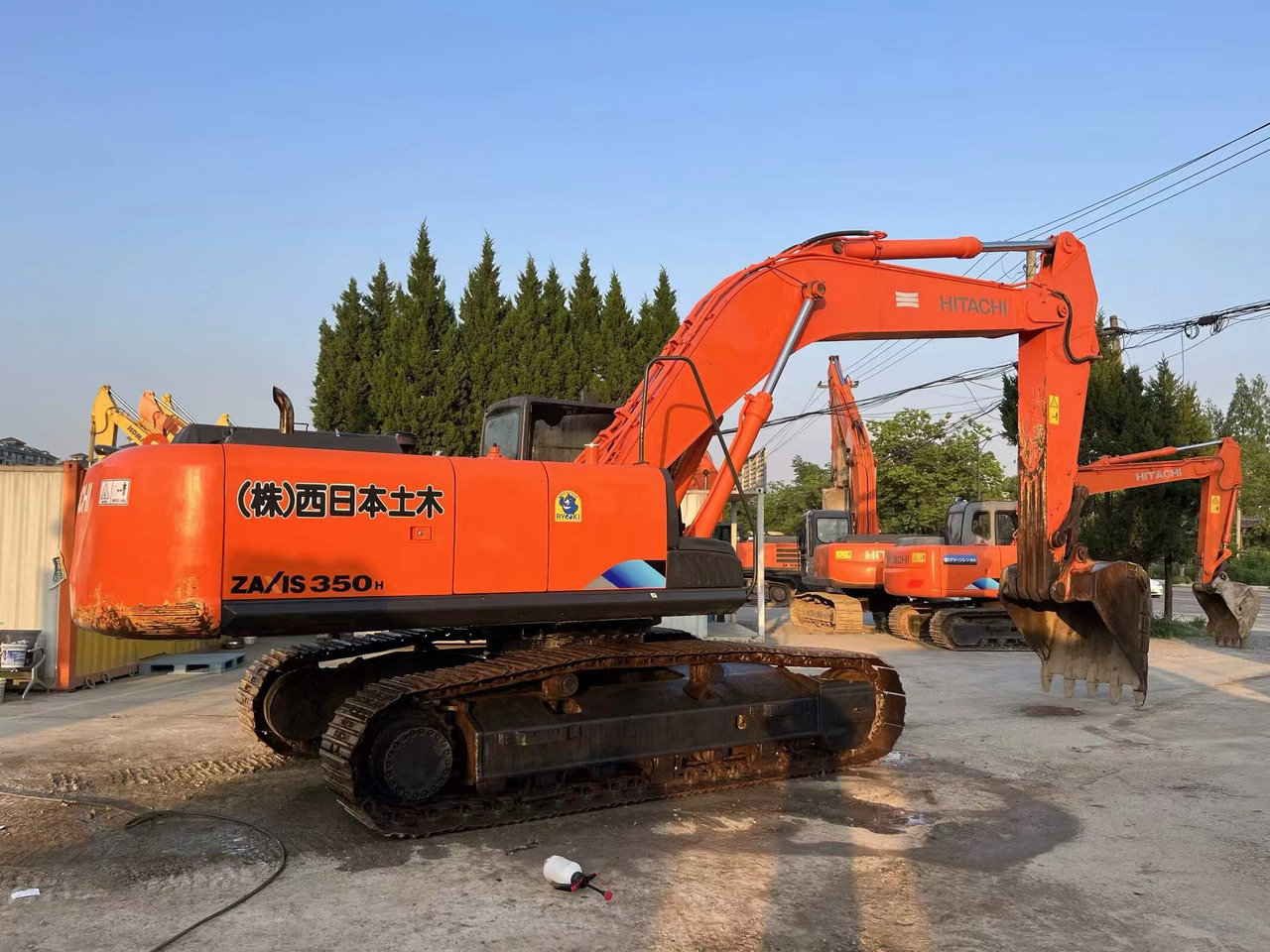 HITACHI ZX350-5G - Pelle sur chenille: photos 4 HITACHI ZX350-5G - Pelle sur chenille: photos 4