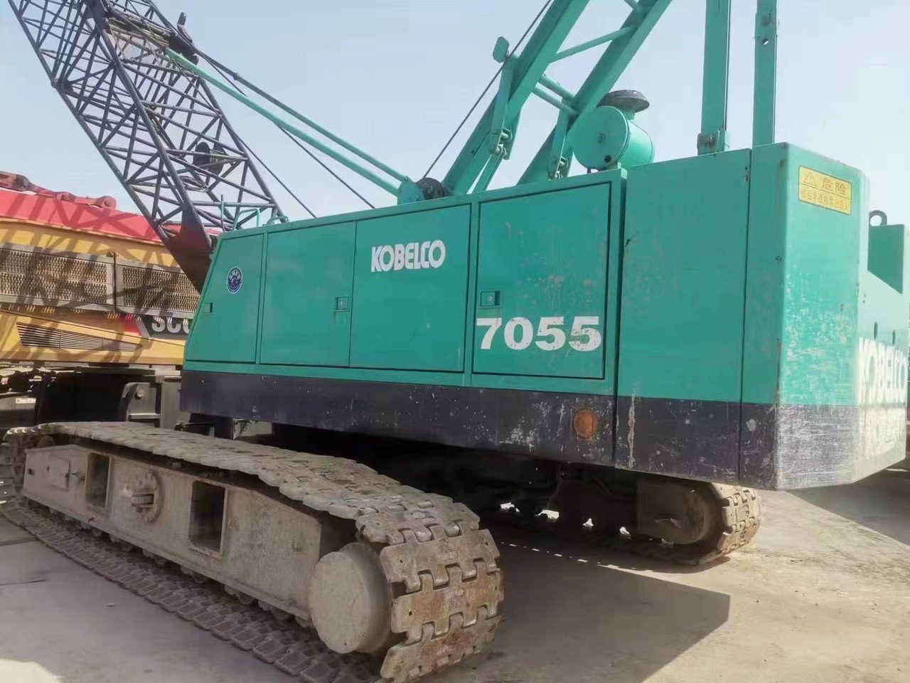 KOBELCO 7055 - Grue sur chenilles: photos 3 KOBELCO 7055 - Grue sur chenilles: photos 3
