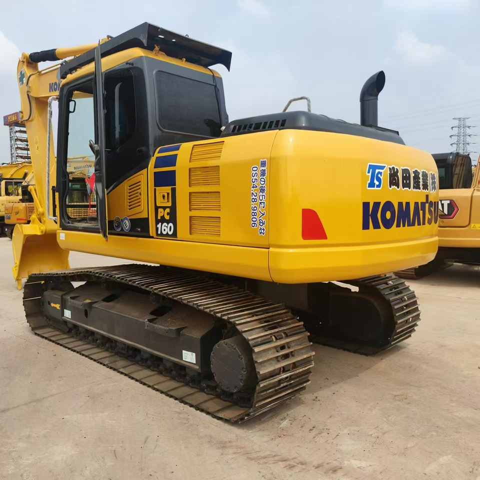 KOMATSU PC160-7 - Pelle sur chenille: photos 1 KOMATSU PC160-7 - Pelle sur chenille: photos 1