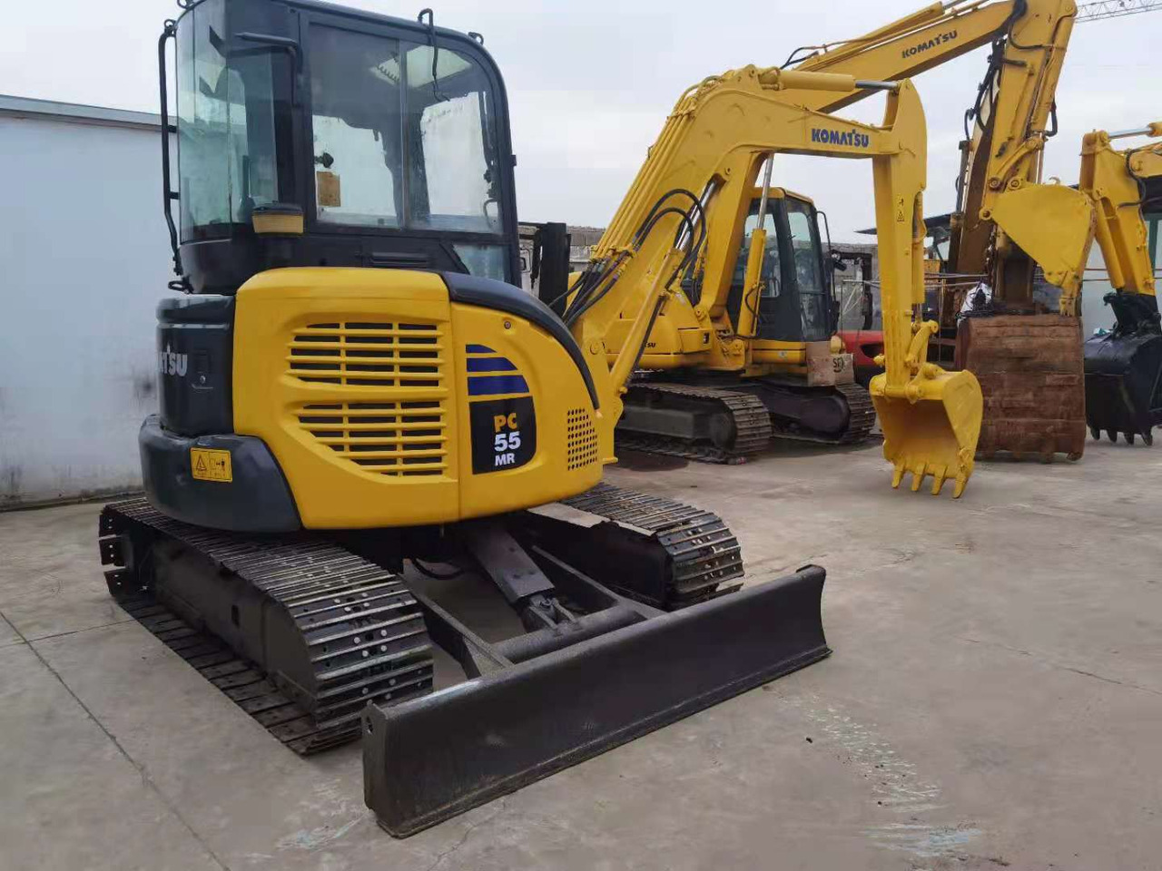 KOMATSU PC55 - Pelle sur chenille: photos 2 KOMATSU PC55 - Pelle sur chenille: photos 2
