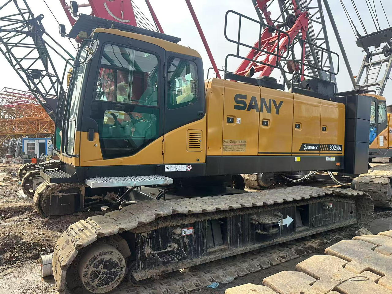 SANY 55-ton crawler crane - Grue sur chenilles: photos 3 SANY 55-ton crawler crane - Grue sur chenilles: photos 3