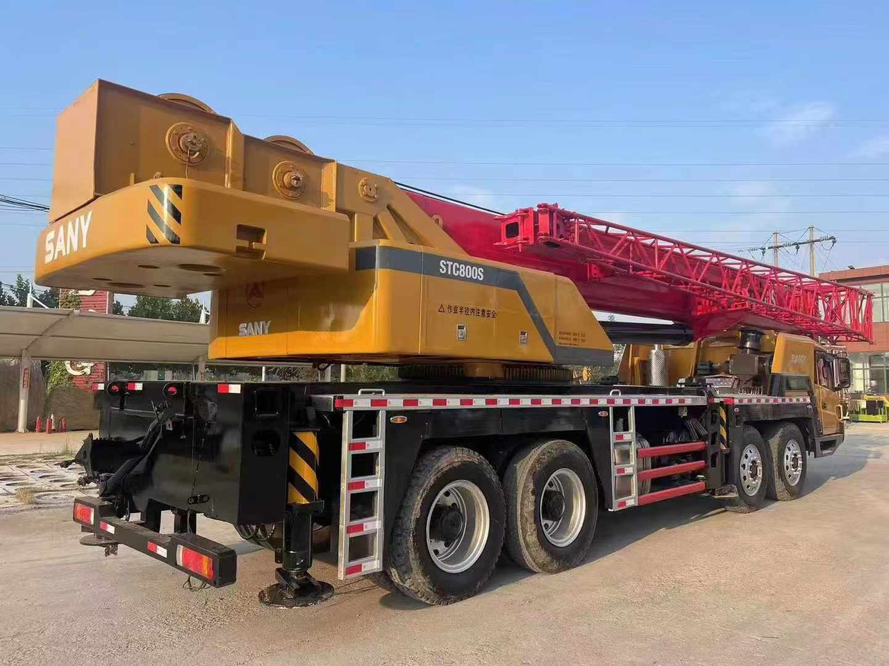 SANY STC800 - Grue mobile: photos 2 SANY STC800 - Grue mobile: photos 2