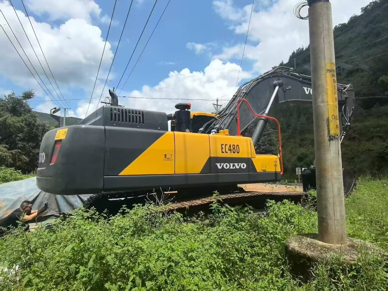 VOLVO EC480DL - Pelle sur chenille: photos 3 VOLVO EC480DL - Pelle sur chenille: photos 3