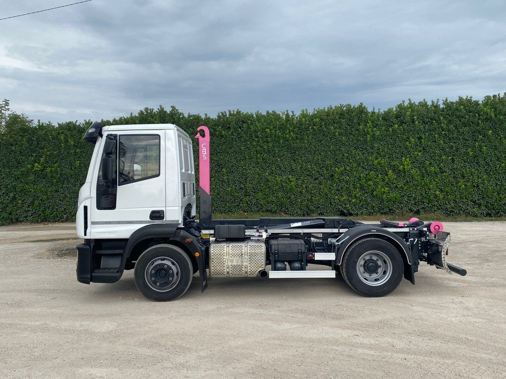Camion ampliroll IVECO EUROCARGO 120E25 SCARRABILE: photos 8