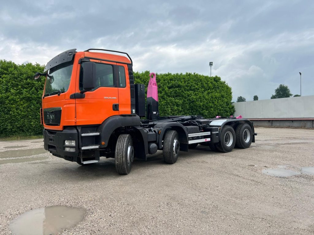 MAN TGS 35.480 SCARRABILE - Camion ampliroll: photos 1 MAN TGS 35.480 SCARRABILE - Camion ampliroll: photos 1