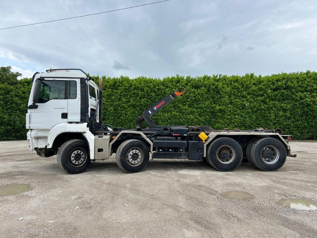 MAN TGS 35.480 USATO SCARRABILE - Camion ampliroll: photos 2 MAN TGS 35.480 USATO SCARRABILE - Camion ampliroll: photos 2