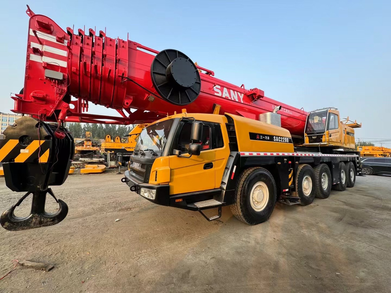 SANY SAC220 200TON 220 ton Truck CRANE all terrain crane - Grue tout-terrain: photos 1 SANY SAC220 200TON 220 ton Truck CRANE all terrain crane - Grue tout-terrain: photos 1