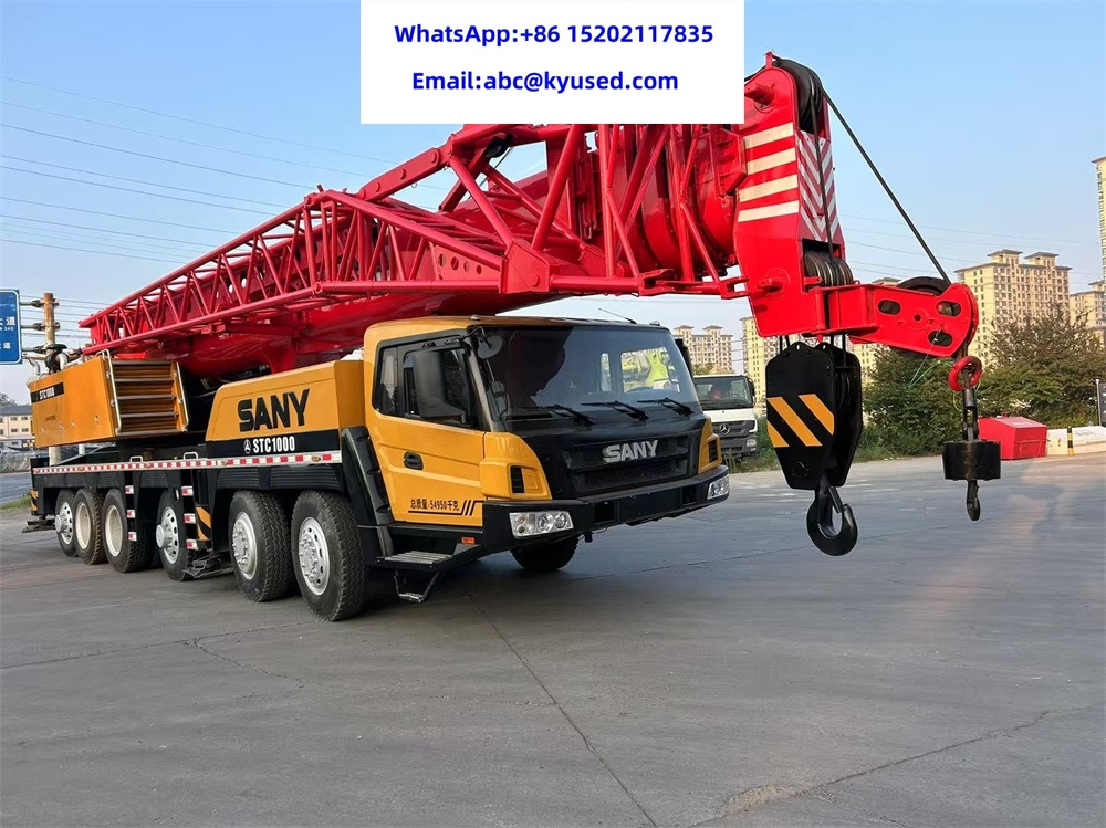 SANY STC1000 STC1300 STC1600 STC2200 STC3500 100TON 130TON 160TON 220T 350T - Grue mobile: photos 2 SANY STC1000 STC1300 STC1600 STC2200 STC3500 100TON 130TON 160TON 220T 350T - Grue mobile: photos 2