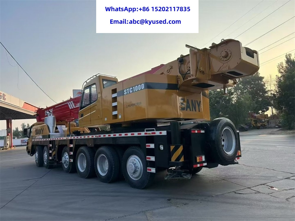 SANY STC1000 STC1300 STC1600 STC2200 STC3500 100TON 130TON 160TON 220T 350T - Grue mobile: photos 4 SANY STC1000 STC1300 STC1600 STC2200 STC3500 100TON 130TON 160TON 220T 350T - Grue mobile: photos 4