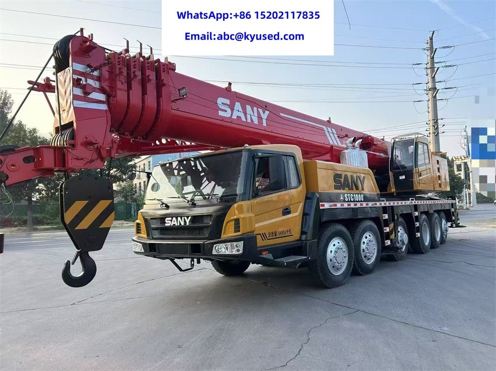 SANY STC1000 STC1300 STC1600 STC2200 STC3500 100TON 130TON 160TON 220T 350T - Grue mobile: photos 1 SANY STC1000 STC1300 STC1600 STC2200 STC3500 100TON 130TON 160TON 220T 350T - Grue mobile: photos 1