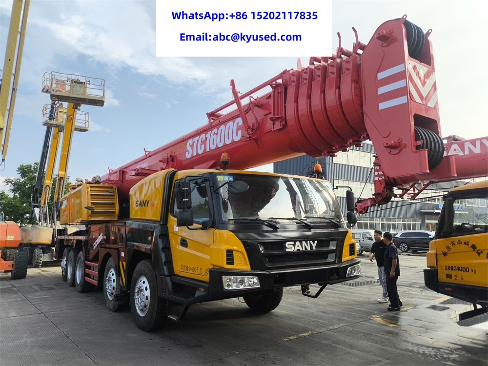SANY STC1000 STC750 STC500 STC250 STC1300 STC1600 STC800 STC1600 100TON 130T 160T 50T 75T 80TON TRUCK CRANE - Grue mobile: photos 1 SANY STC1000 STC750 STC500 STC250 STC1300 STC1600 STC800 STC1600 100TON 130T 160T 50T 75T 80TON TRUCK CRANE - Grue mobile: photos 1