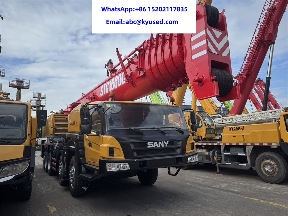 SANY STC1000 STC750 STC500 STC250 STC1300 STC1600 STC800 STC1600 100TON 130T 160T 50T 75T 80TON TRUCK CRANE - Grue mobile: photos 3 SANY STC1000 STC750 STC500 STC250 STC1300 STC1600 STC800 STC1600 100TON 130T 160T 50T 75T 80TON TRUCK CRANE - Grue mobile: photos 3