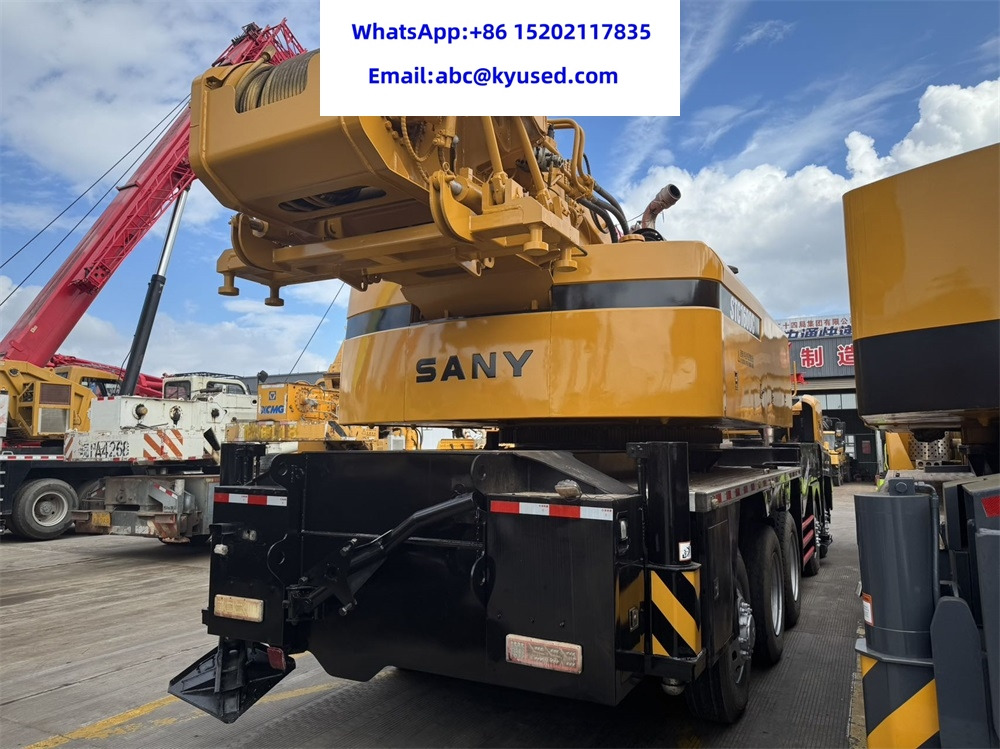 SANY STC1000 STC750 STC500 STC250 STC1300 STC1600 STC800 STC1600 100TON 130T 160T 50T 75T 80TON TRUCK CRANE - Grue mobile: photos 5 SANY STC1000 STC750 STC500 STC250 STC1300 STC1600 STC800 STC1600 100TON 130T 160T 50T 75T 80TON TRUCK CRANE - Grue mobile: photos 5