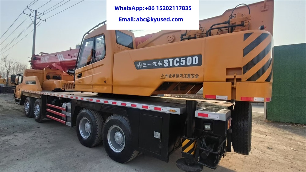 SANY STC250 STC500 STC750 STC800 STC1000 25TON 30TON 50T 75TON 80TON 100TON TRUCK CRANE - Grue mobile: photos 4 SANY STC250 STC500 STC750 STC800 STC1000 25TON 30TON 50T 75TON 80TON 100TON TRUCK CRANE - Grue mobile: photos 4