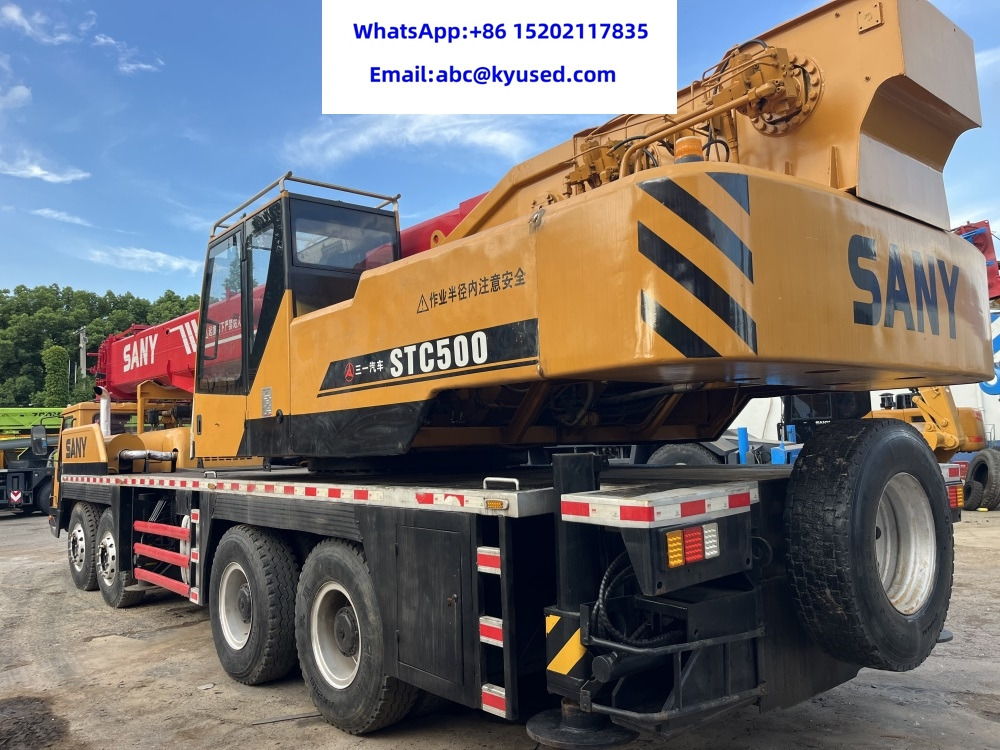 SANY STC500 STC250 STC750 STC800 50TON 25TON 75TON 80TON CRANE - Grue mobile: photos 4 SANY STC500 STC250 STC750 STC800 50TON 25TON 75TON 80TON CRANE - Grue mobile: photos 4