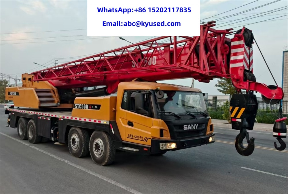 SANY STC500 STC750 STC1000 stc800 stc250 50ton 75ton 100ton 80ton truck mobile crane - Grue mobile: photos 3 SANY STC500 STC750 STC1000 stc800 stc250 50ton 75ton 100ton 80ton truck mobile crane - Grue mobile: photos 3