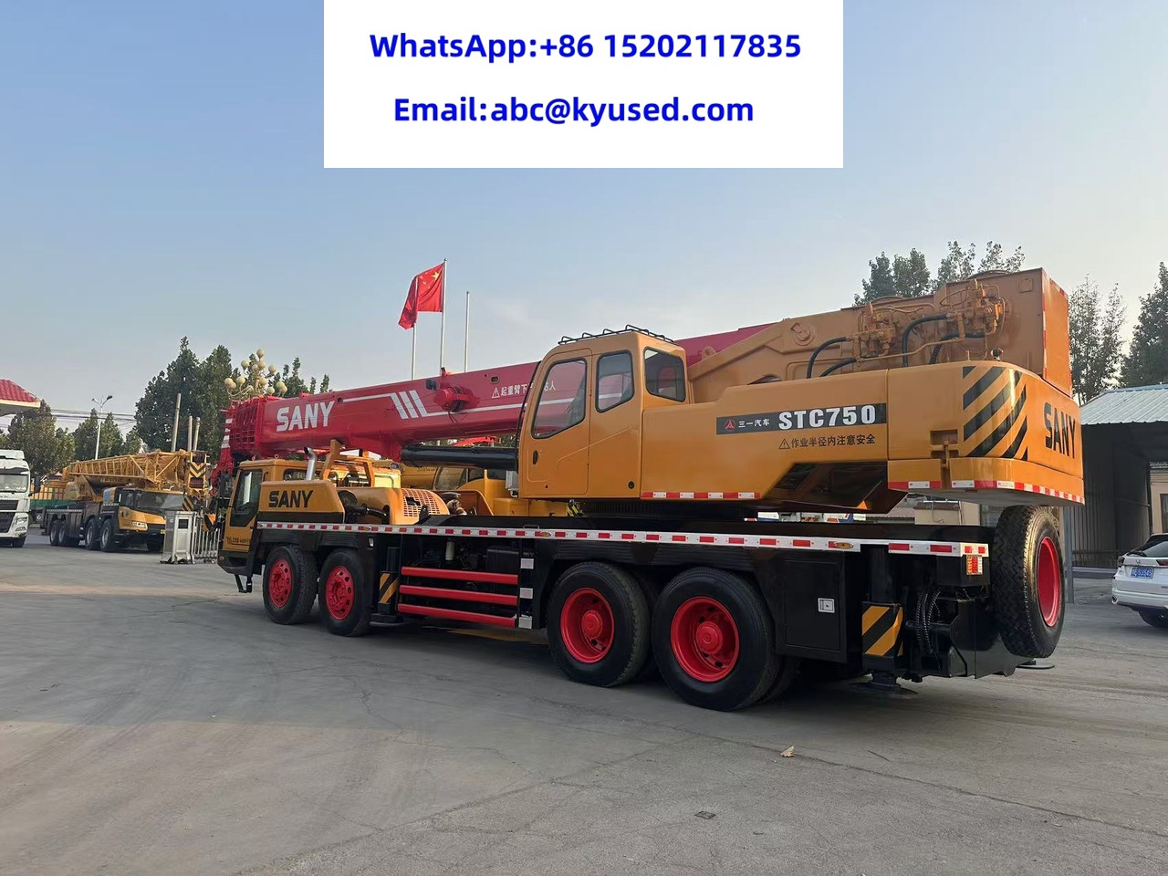 SANY STC750 - Grue mobile: photos 4 SANY STC750 - Grue mobile: photos 4