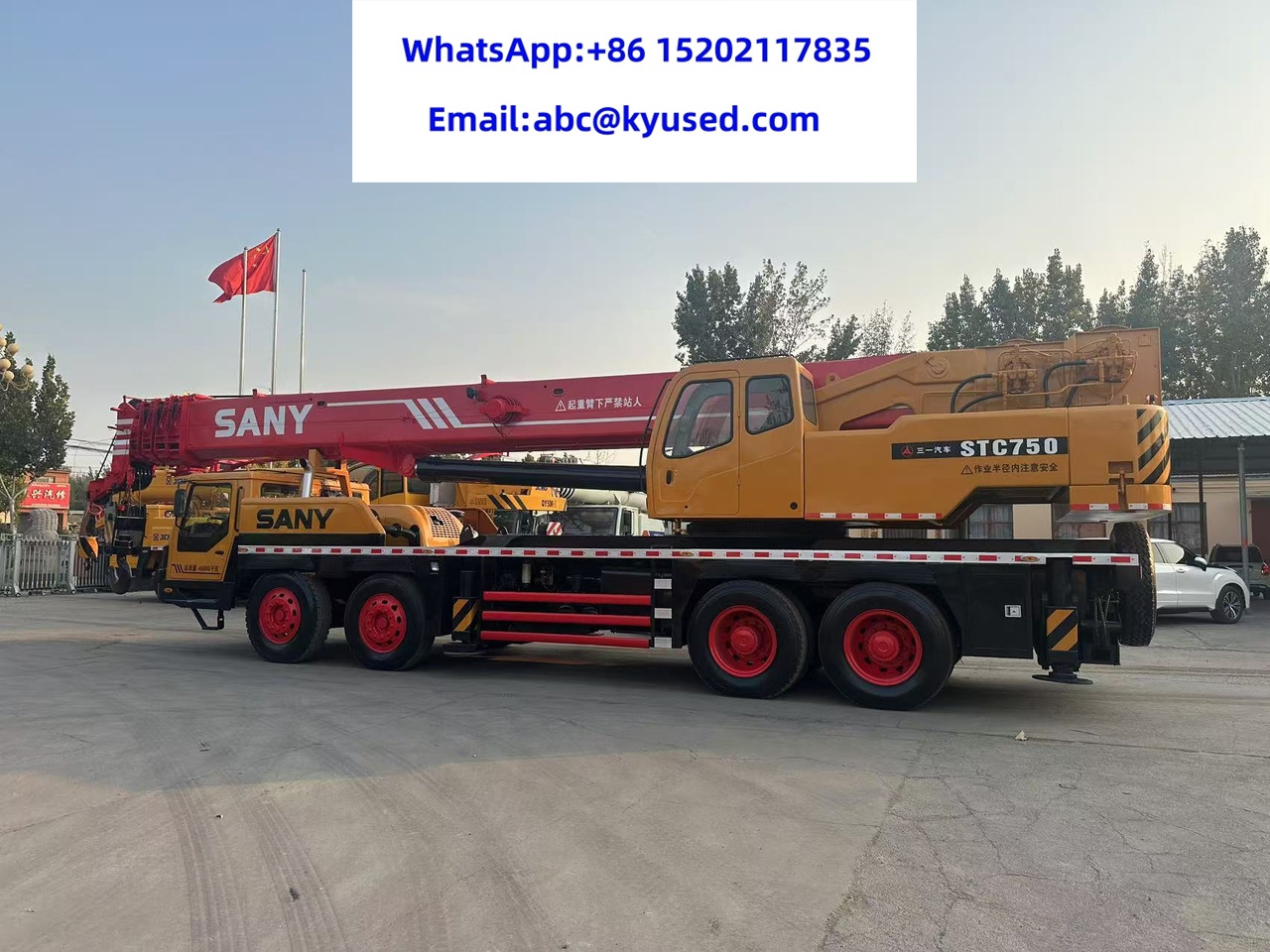 SANY STC750 - Grue mobile: photos 5 SANY STC750 - Grue mobile: photos 5