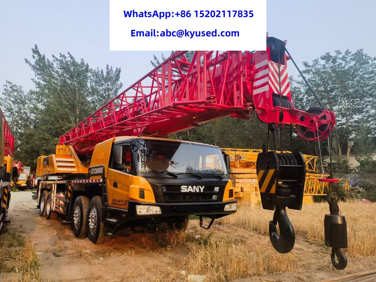 SANY STC800 STC750S STC500S STC1000 STC1600 STC1800 80 TON TRUCK CRANE - Grue mobile: photos 2 SANY STC800 STC750S STC500S STC1000 STC1600 STC1800 80 TON TRUCK CRANE - Grue mobile: photos 2