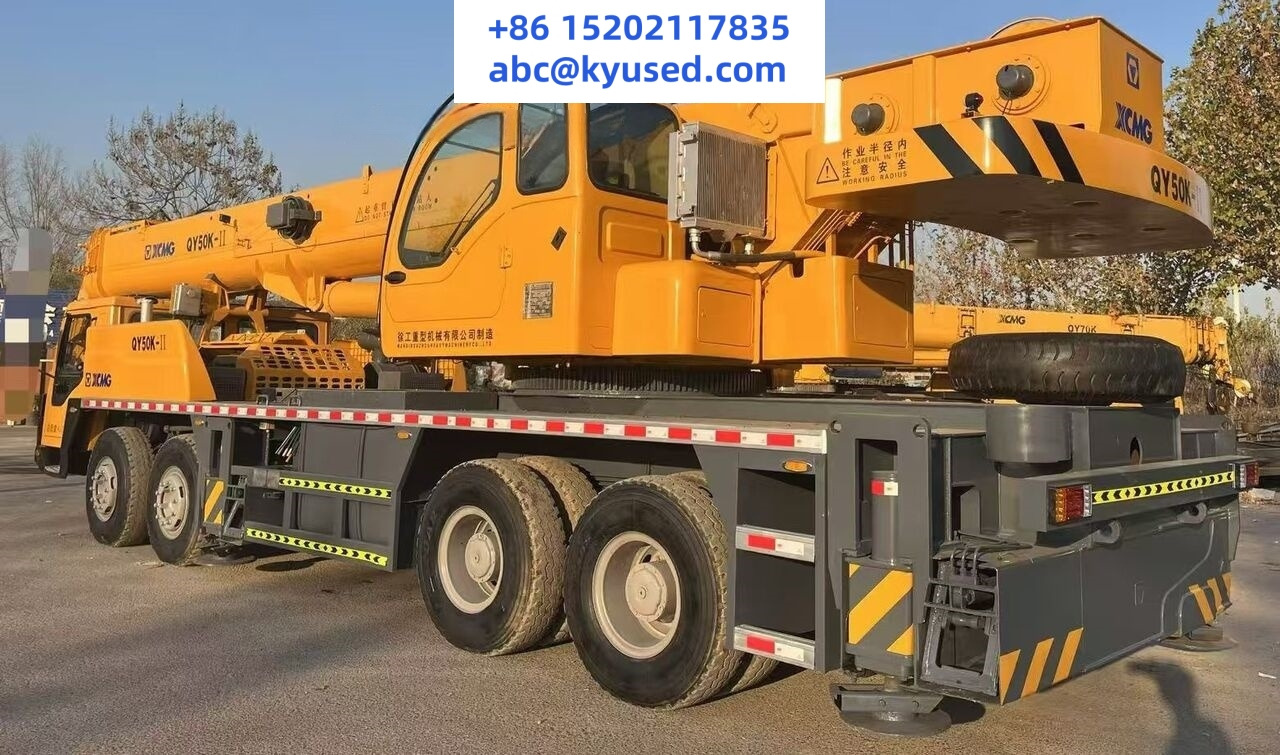 XCMG QY50K QY50K-2 QY50KA QY50KC 50T CRANE - Grue mobile: photos 3 XCMG QY50K QY50K-2 QY50KA QY50KC 50T CRANE - Grue mobile: photos 3