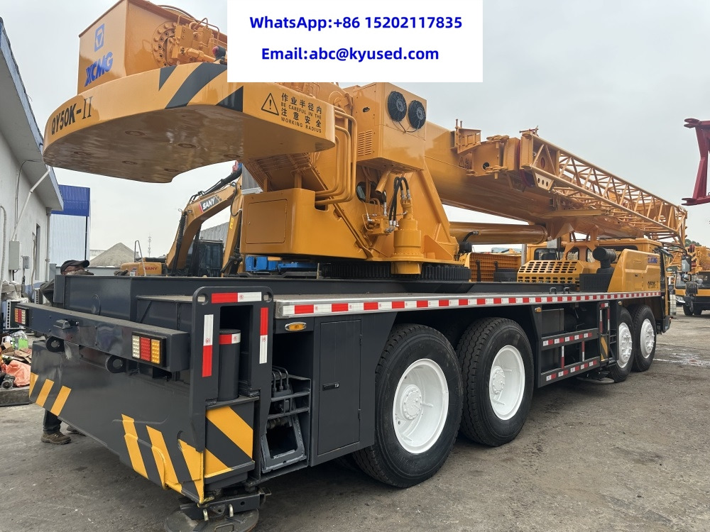 XCMG QY50K QY50K-2 QY70K QY25K5 QY30K QY35K QY40K 25TON 30TON 35TON 40TON 50TON 60TON 70TON QY100K - Grue mobile: photos 4 XCMG QY50K QY50K-2 QY70K QY25K5 QY30K QY35K QY40K 25TON 30TON 35TON 40TON 50TON 60TON 70TON QY100K - Grue mobile: photos 4