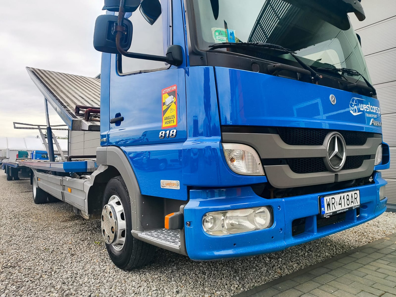 MERCEDES-BENZ ATEGO - Camion porte-voitures: photos 3 MERCEDES-BENZ ATEGO - Camion porte-voitures: photos 3