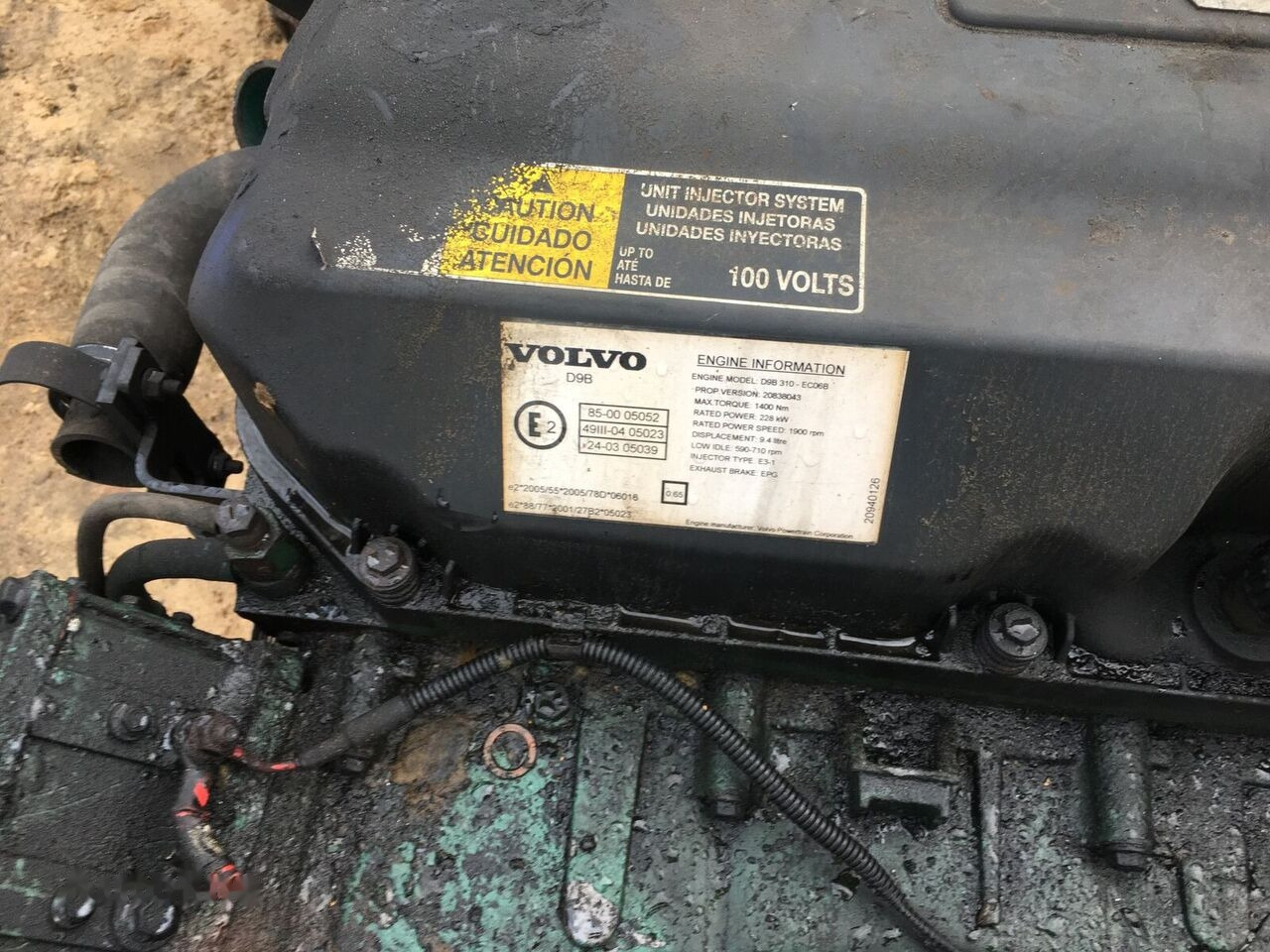 Volvo D9B 310 ECO68 Volvo PENTA, FM - Moteur pour Bus: photos 1 Volvo D9B 310 ECO68 Volvo PENTA, FM - Moteur pour Bus: photos 1