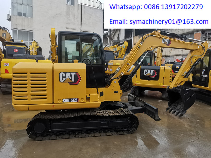 Caterpillar 305.5E2 - Pelle sur chenille: photos 1 Caterpillar 305.5E2 - Pelle sur chenille: photos 1