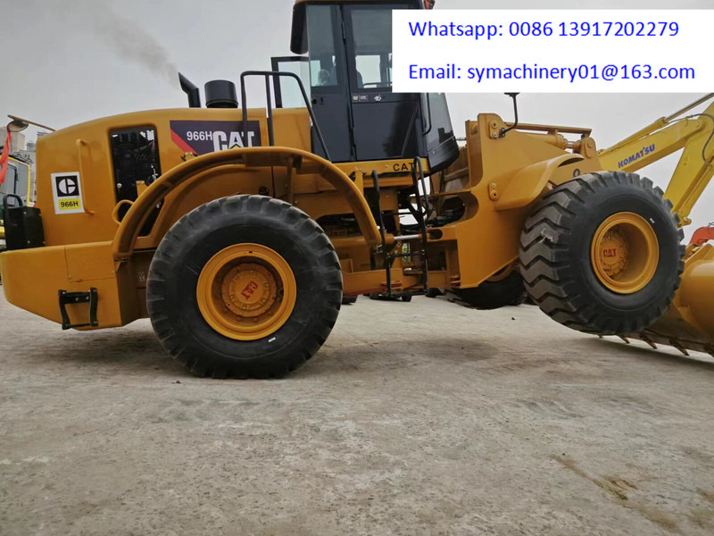 Chargeuse sur pneus Caterpillar 966H: photos 9