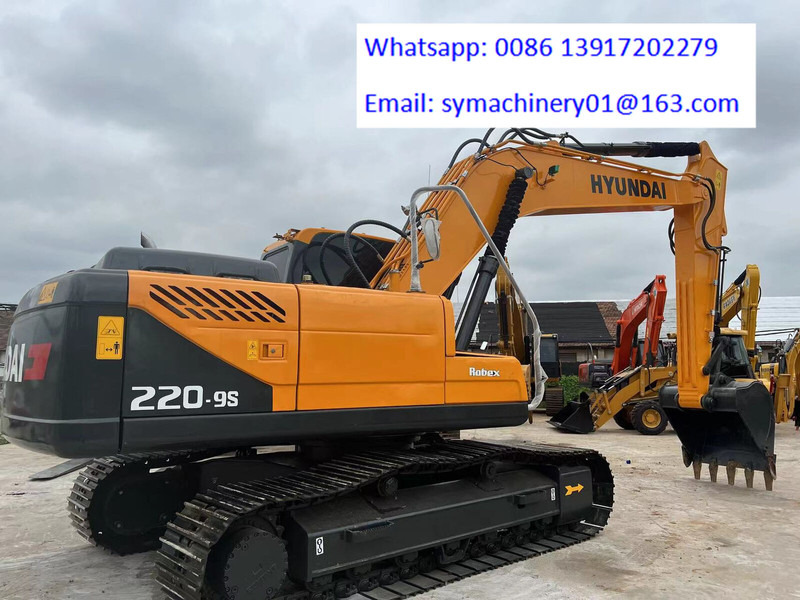 Hyundai R220LC-9S - Pelle sur chenille: photos 4 Hyundai R220LC-9S - Pelle sur chenille: photos 4
