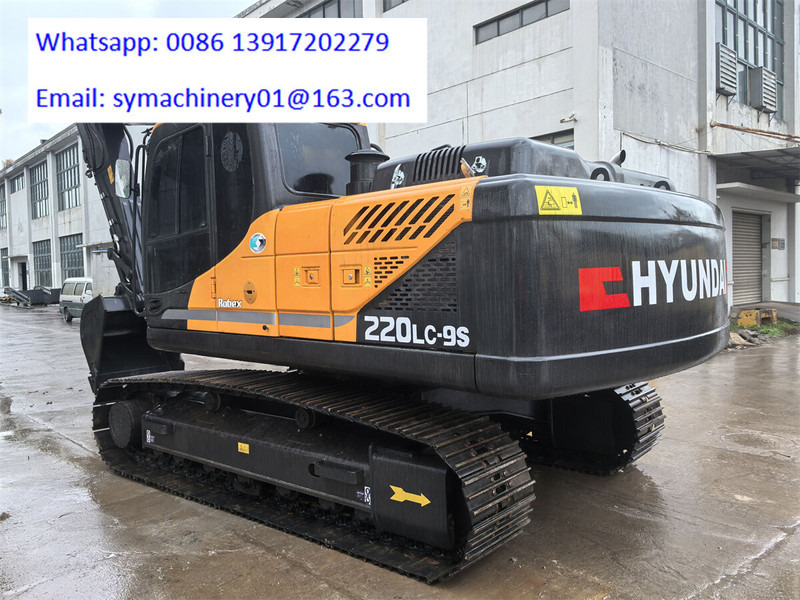 Hyundai R220LC-9S - Pelle sur chenille: photos 5 Hyundai R220LC-9S - Pelle sur chenille: photos 5