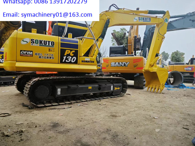 Pelle sur chenille Komatsu PC130: photos 11
