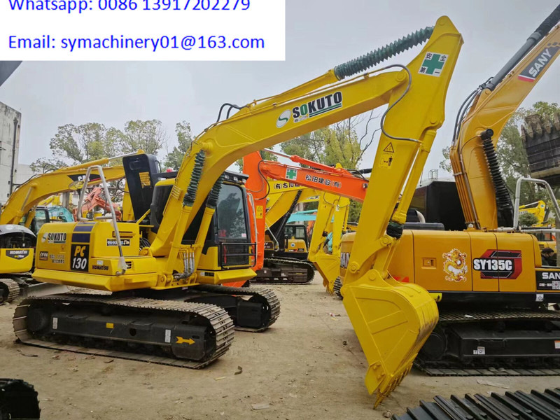 Pelle sur chenille Komatsu PC130: photos 12