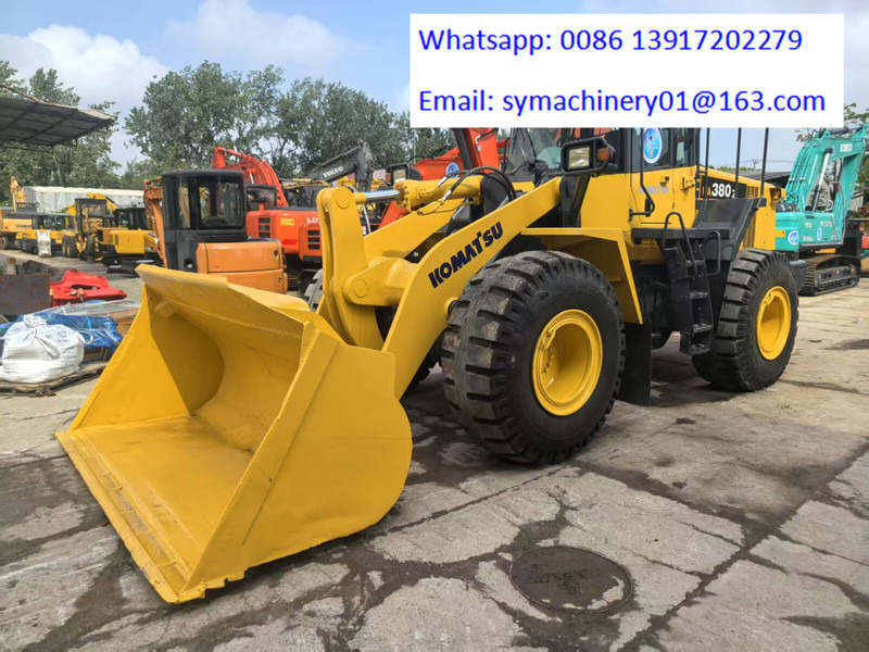 Chargeuse sur pneus Komatsu WA380-6 WA470-6 WA500-6 WA380 WA600: photos 10
