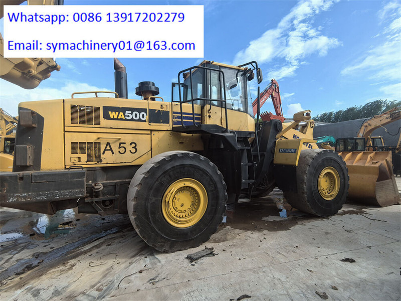 Komatsu WA500-6 WA500 WA600 WA470 - Chargeuse sur pneus: photos 1 Komatsu WA500-6 WA500 WA600 WA470 - Chargeuse sur pneus: photos 1