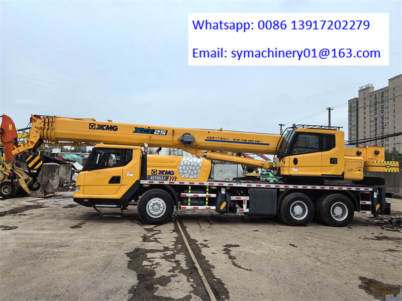 XCMG XCT25 QY25 QY50 QY70 - Grue tout-terrain: photos 2 XCMG XCT25 QY25 QY50 QY70 - Grue tout-terrain: photos 2